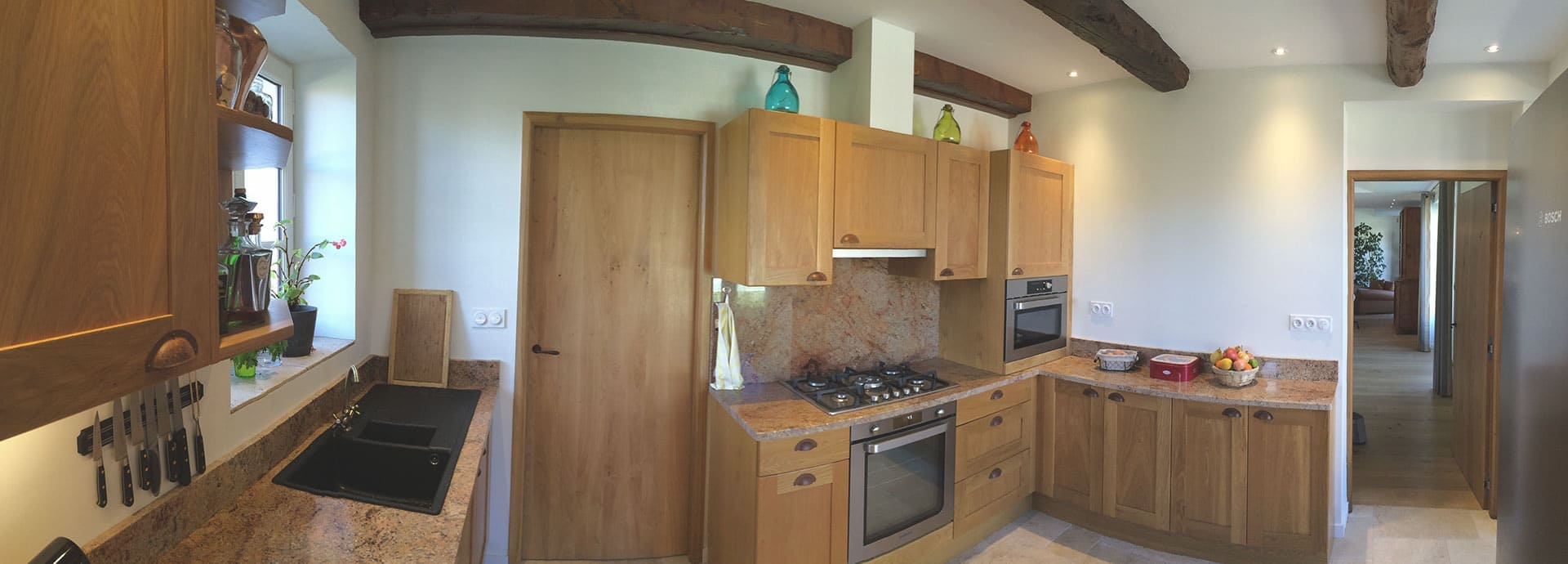 Dionysos guesthouse, Domaine de la Vernède – the kitchen